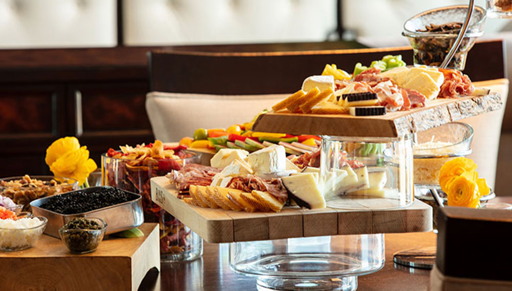 presidential food display