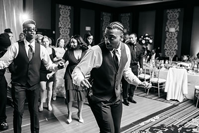 guests dancing