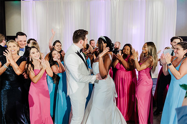 Liz + Mason wedding photo